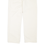 LEVI'S Low Pro Womens Jeans Cream Regular Straight W32 L30