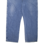 DICKIES Workwear Mens Jeans Blue Regular Tapered Stone Wash W44 L31