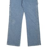 DICKIES Carpenter Workwear Mens Jeans Blue Relaxed Straight W32 L30