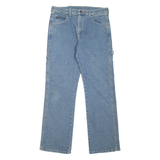 DICKIES Carpenter Workwear Mens Jeans Blue Relaxed Straight W32 L30