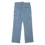 DICKIES Carpenter Workwear Mens Jeans Blue Relaxed Straight W32 L30