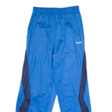 REEBOK Boys Track Pants Blue Straight L W24 L26