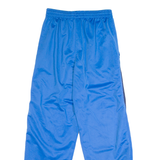 REEBOK Boys Track Pants Blue Straight L W24 L26