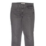LEVI'S 721 High Rise Womens Jeans Grey Slim Skinny W28 L30