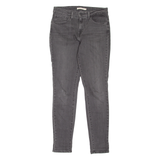 LEVI'S 721 High Rise Womens Jeans Grey Slim Skinny W28 L30