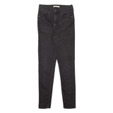 LEVI'S Mile High Womens Jeans Black Slim Skinny W27 L30