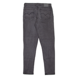 LEVI'S 711 Womens Jeans Grey Slim Skinny W28 L30
