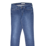 LEVI'S 711 Womens Jeans Blue Slim Skinny Stone Wash W28 L30