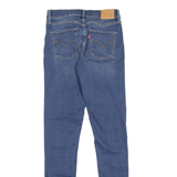 LEVI'S 310 Shaping BIG E Womens Jeans Blue Slim Skinny Stone Wash W27 L32