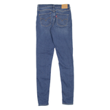 LEVI'S 310 Shaping BIG E Womens Jeans Blue Slim Skinny Stone Wash W27 L32