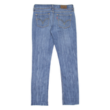 LEVI'S 571 Womens Jeans Blue Slim Straight Stone Wash W30 L28