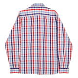 PAUL & SHARK Mens Shirt Blue Gingham Long Sleeve L