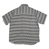 MANHATTAN CLUB Mens Shirt Grey L