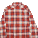 G-STAR RAW Mens Shirt Orange Check Long Sleeve S