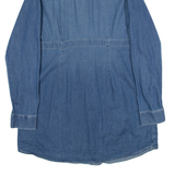 BODEN Womens Plain Shirt Blue Long Sleeve UK 12