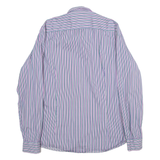 TED BAKER Mens Shirt Purple Striped Long Sleeve M