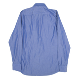 BOSS Slim Fit Mens Shirt Blue Long Sleeve M