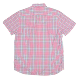 TED BAKER Mens Shirt Pink Check M