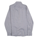 TED BAKER Mens Plain Shirt Grey Long Sleeve M