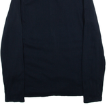 REISS Mens Plain Shirt Blue Long Sleeve M