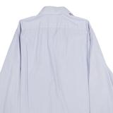 BOSS Regular Fit Mens Shirt Blue Striped Long Sleeve M