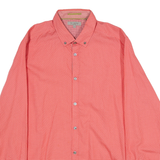 TED BAKER Mens Shirt Red Long Sleeve M