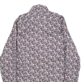 TED BAKER Mens Shirt Red Crazy Pattern Long Sleeve S