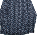TED BAKER Mens Shirt Blue Floral Long Sleeve M