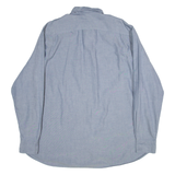TOMMY HILFIGER Regular Fit Mens Plain Shirt Green Long Sleeve 2XL