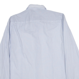 BOSS Slim Fit Mens Shirt Blue Long Sleeve M