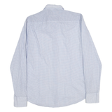 BOSS Slim Fit Mens Shirt Blue Long Sleeve M