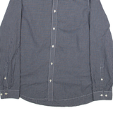 MICHAEL KORS Slim Fit Mens Shirt Black Long Sleeve L