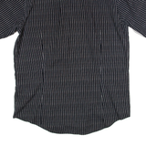 TED BAKER Mens Shirt Black Striped M
