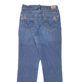 LEVI'S 512 Perfectly Slimming Womens Jeans Blue Straight Stone Wash W26 L28