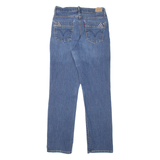 LEVI'S 512 Perfectly Slimming Womens Jeans Blue Straight Stone Wash W26 L28