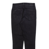 LEVI'S Big E 721 Womens Jeans Grey Slim Skinny Stone Wash W28 L27