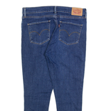 LEVI'S Womens Jeans Blue Slim Straight W30 L24