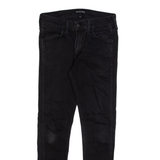 LEVI'S Line 8 Womens Jeans Black Slim Straight W30 L30