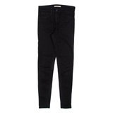 LEVI'S 720 Womens Jeans Black Slim Skinny W27 L32