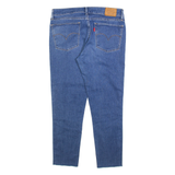 LEVI'S 710 Premium Womens Jeans Blue Slim Skinny Stone Wash W29 L28