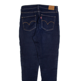 LEVI'S 721 Big E Womens Jeans Blue Slim Skinny W30 L30
