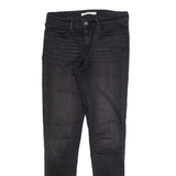 LEVI'S 710 Womens Jeans Grey Slim Skinny W27 L32