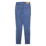 LEVI'S 721 High Rise Womens Jeans Blue Slim Skinny W27 L32