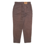 LEVI'S 551 Womens Jeans Brown Relaxed Tapered W30 L30