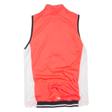 CRANE Cycling Mens T-Shirt Pink Sleeveless 1/2 Zip M