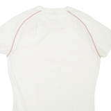 SCOTT Mens T-Shirt Beige Crew Neck L