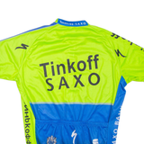 Cycling Mens T-Shirt Green High Neck L