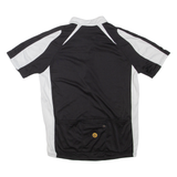 K-TEC BIKE Cycling Mens T-Shirt Black 1/2 Zip L