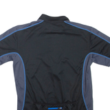 STOKE Cycling Mens T-Shirt Black 1/2 Zip M