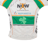 CHAMPION SYSTEM Cycling Mens T-Shirt White High Neck S